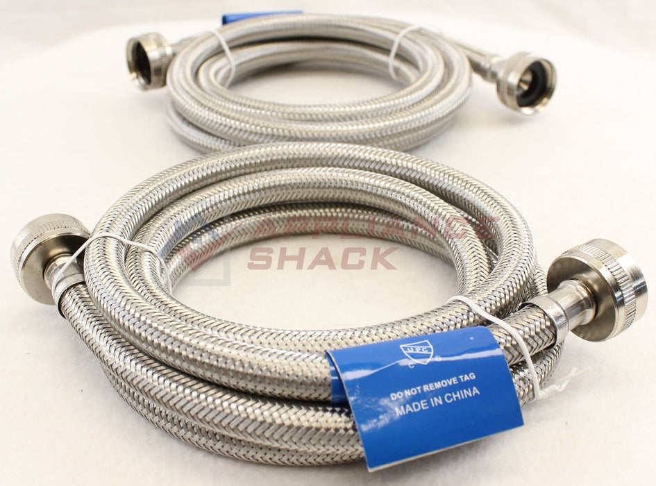 FILL HOSE 6' SS 2-PCE KIT WASHER (AS-0179876/3806FFSS2)