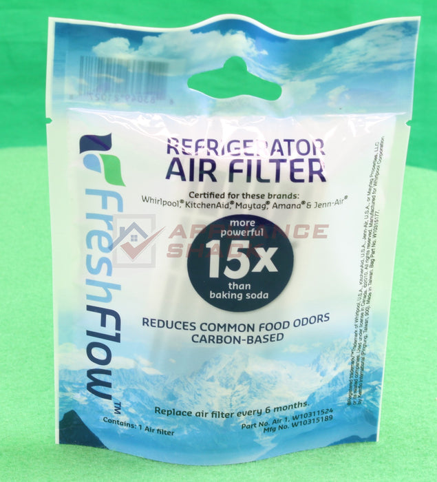 AIR FILTER 1/2" X 1-3/4" X 3" FRIDG (AS-0045618/W10311524)