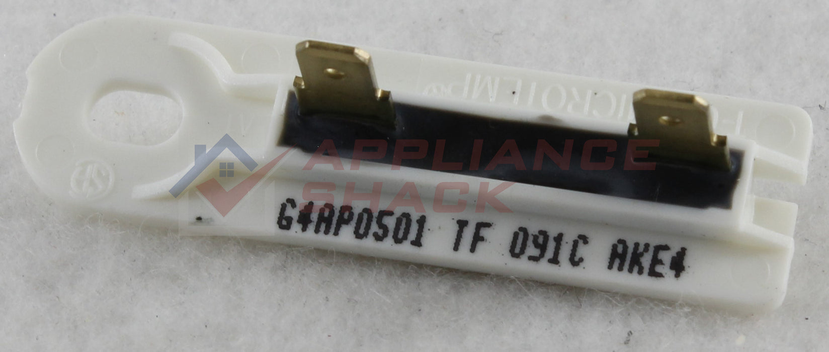 THERMAL FUSE 196'f/91'c 2 X 3/16"-T (AS-0065901/WP3392519HB)