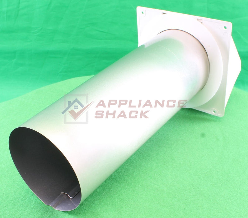 VENT HOOD W-BIRD GUARD 4" X 12" WH (AS-0012233/240-022)