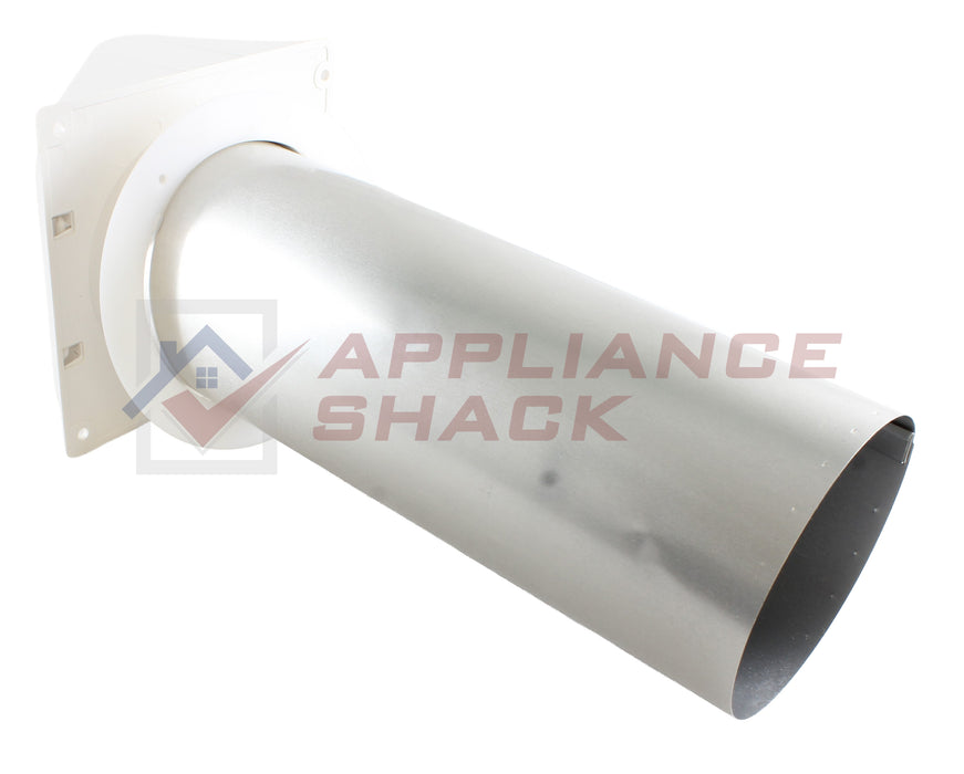 VENT HOOD W-BIRD GUARD 4" X 12" WH (AS-0012233/240-022)