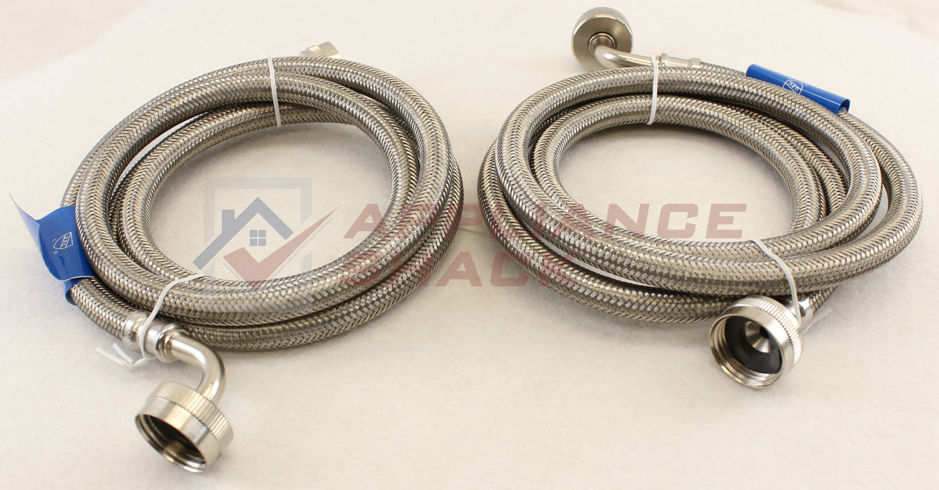 FILL HOSE 5' 90' S/S 2-PCE KIT WASH (AS-0180681/3805FESS2)