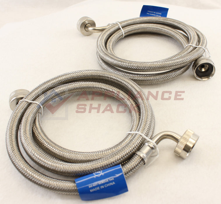 FILL HOSE 5' 90' S/S 2-PCE KIT WASH (AS-0180681/3805FESS2)