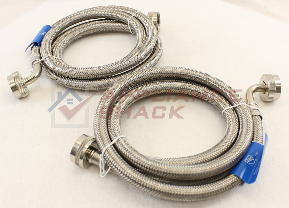 FILL HOSE 5' 90' S/S 2-PCE KIT WASH (AS-0180681/3805FESS2)