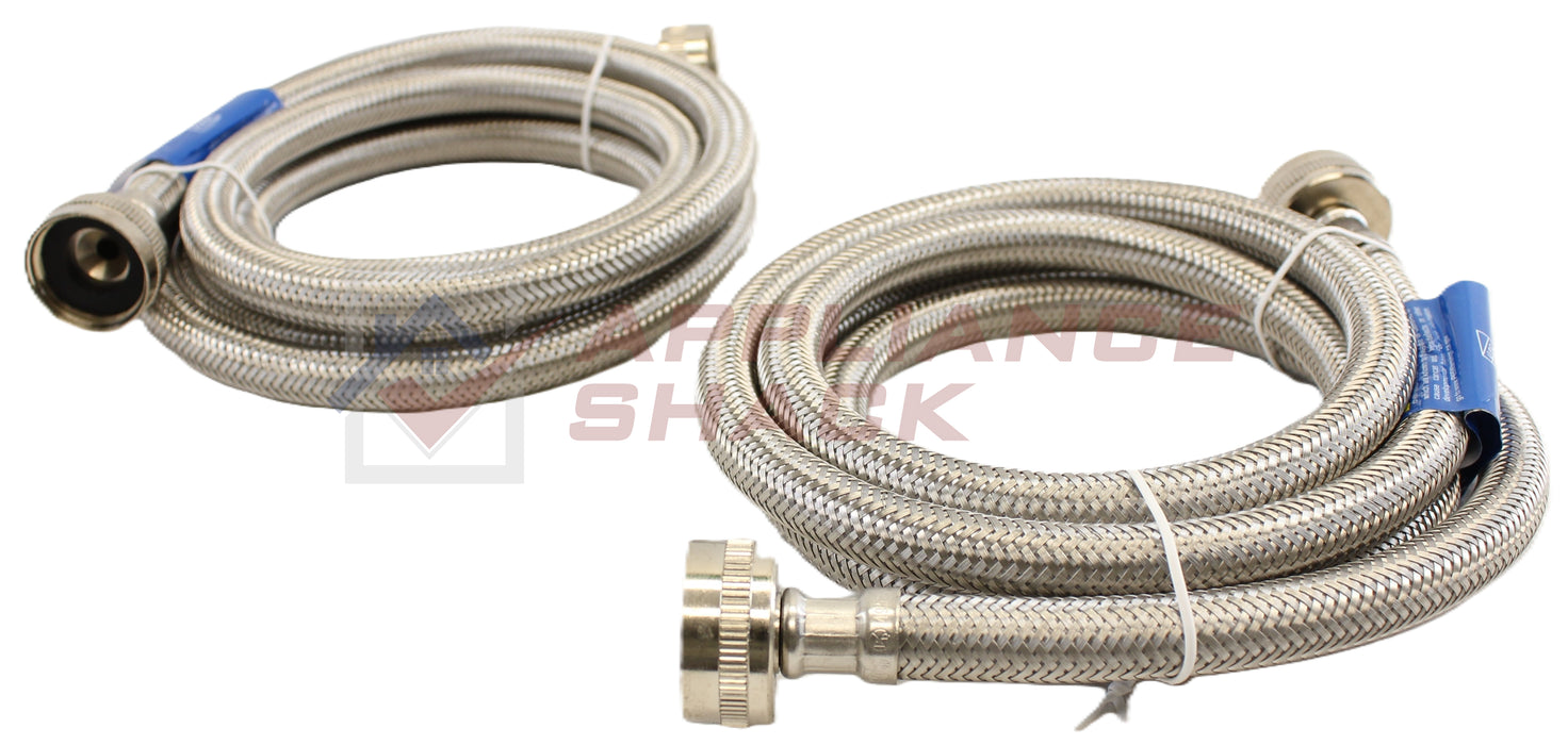 FILL HOSE 6' S/S 2-PCE KIT WASHER (AS-0179876/3806FFSS2)