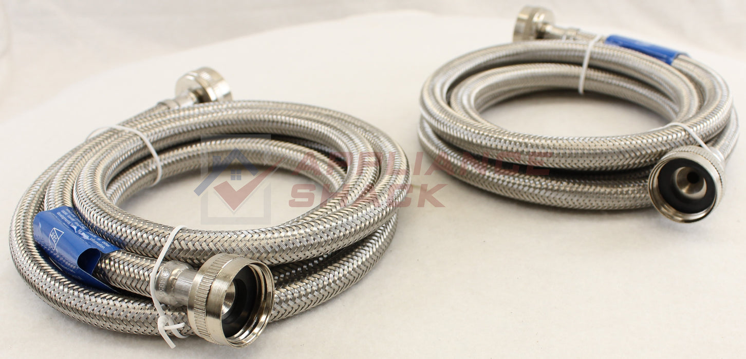 FILL HOSE 6' SS 2-PCE KIT WASHER (AS-0179876/3806FFSS2)