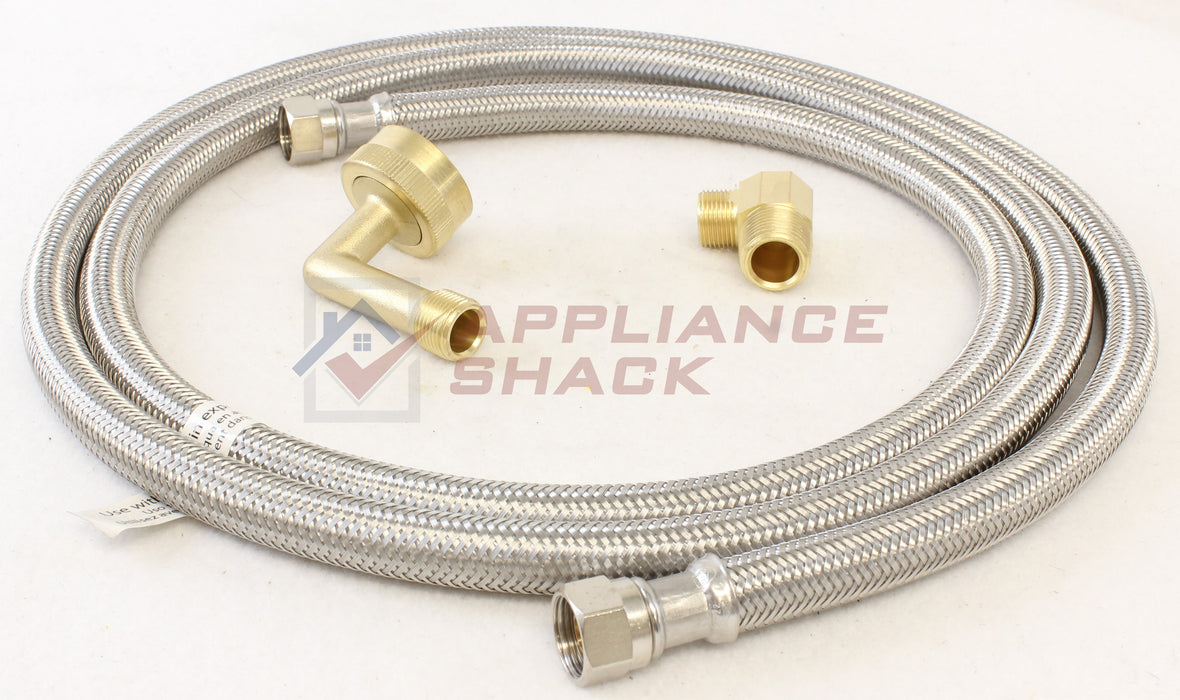FILL HOSE 72" X 2 ELBOWS S/S D/W (AS-0069824/41045)