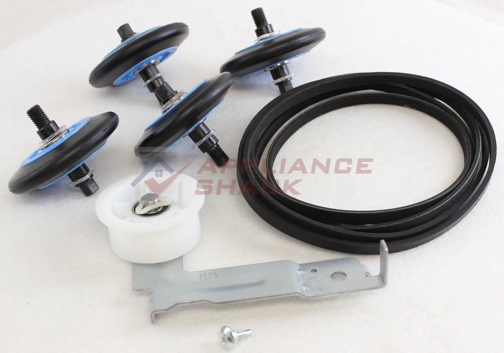 ROLLER W/SHAFTS IDLER & BELT KIT 7- (AS-0088960/DC97-16782AKITHB)