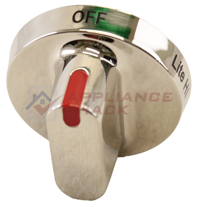 KNOB SURFACE CTRL S/S RANGE (1/PKG) (AS-0182822/DG64-00472AHB)