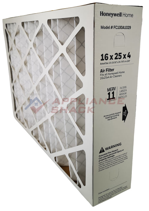 FILTER 16" X 25" X 4" MERV-11 (15-1 (AS-0039539/FC100A1029)