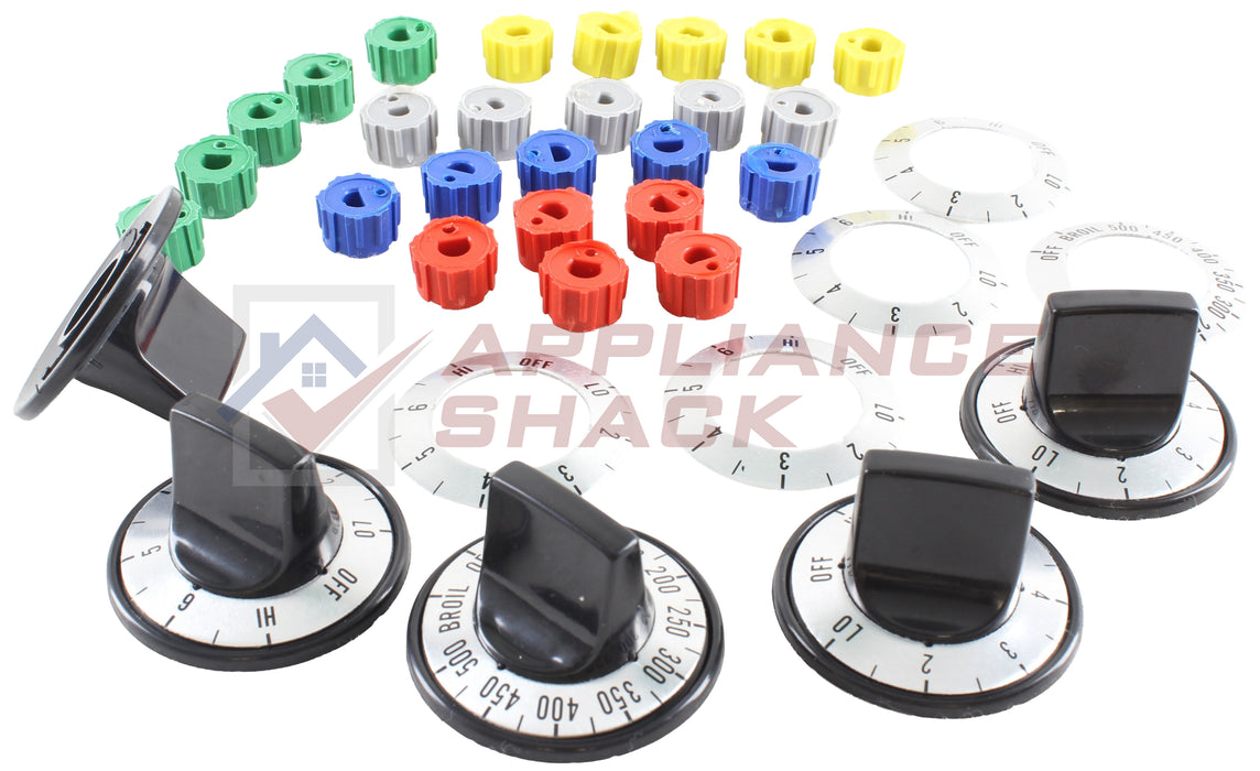 KNOB SURFACE KIT BL (5-KNOBS ASSEMB (AS-0057818/RK100)