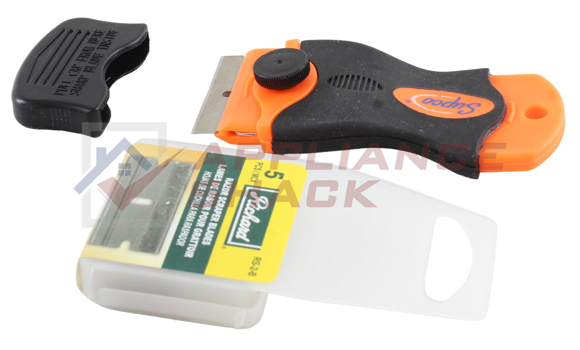 SCRAPER RAZOR 1+5 BLADES TOOLS (AS-0074047/RZS1-T37467)