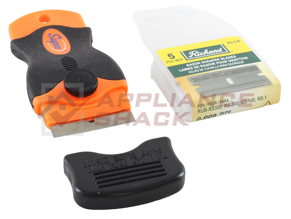 SCRAPER RAZOR 1+5 BLADES TOOLS (AS-0074047/RZS1-T37467)