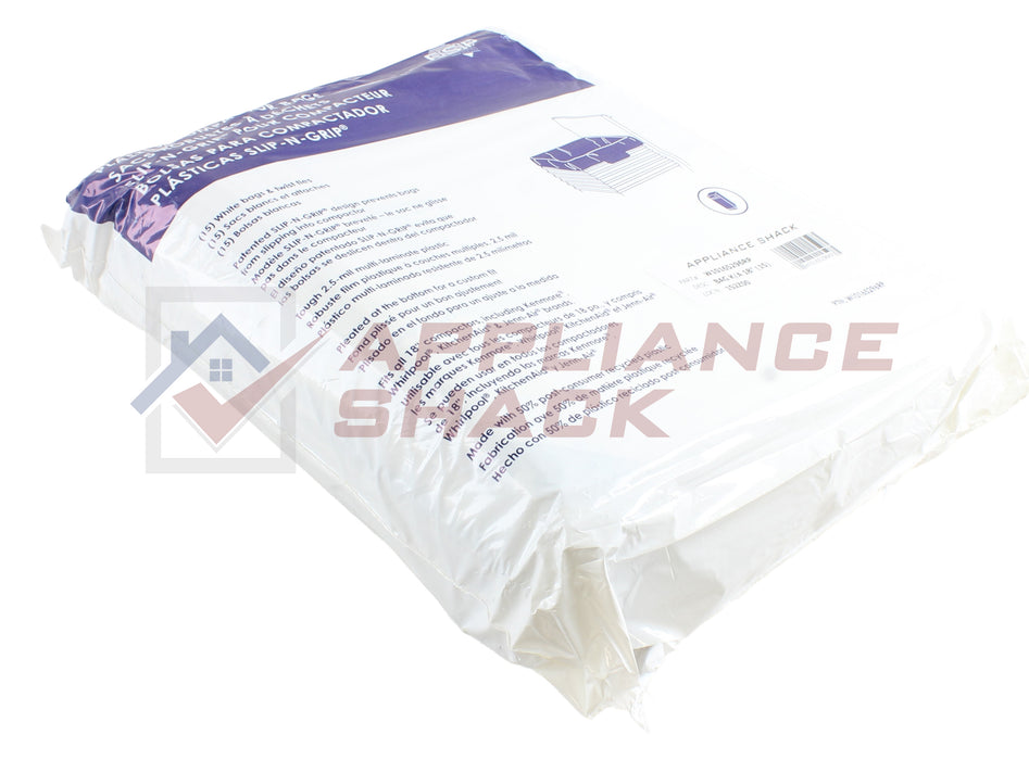BAG 18" (15-BAGS) COMPACTOR (AS-0045195/W10165296RP)