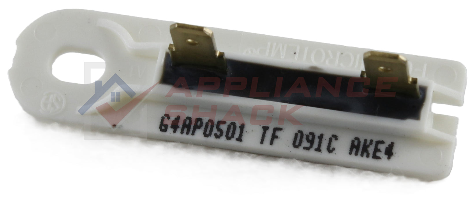 THERMAL FUSE 196'f/91'c 2 X 3/16"-T (AS-0065901/WP3392519HB)