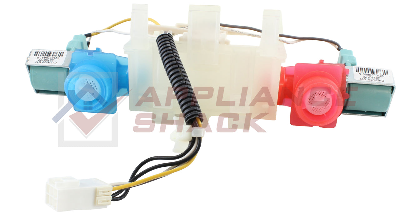 FILL VALVE & FILL FLUME ASSEMBLY WA (AS-0065986/WPW10144820HB)