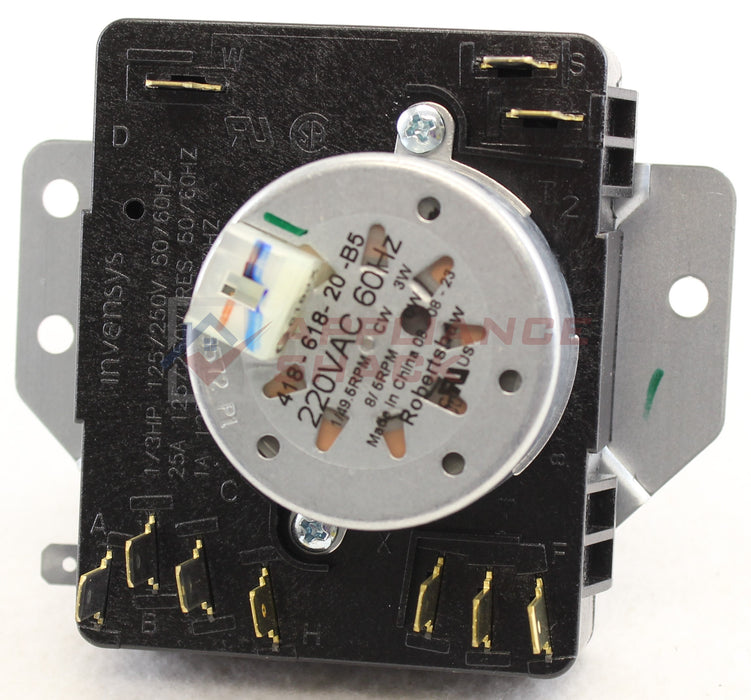 TIMER 240VAC (ELECTRIC-HEATING) DRY (AS-0181638/WPW10185982HB)