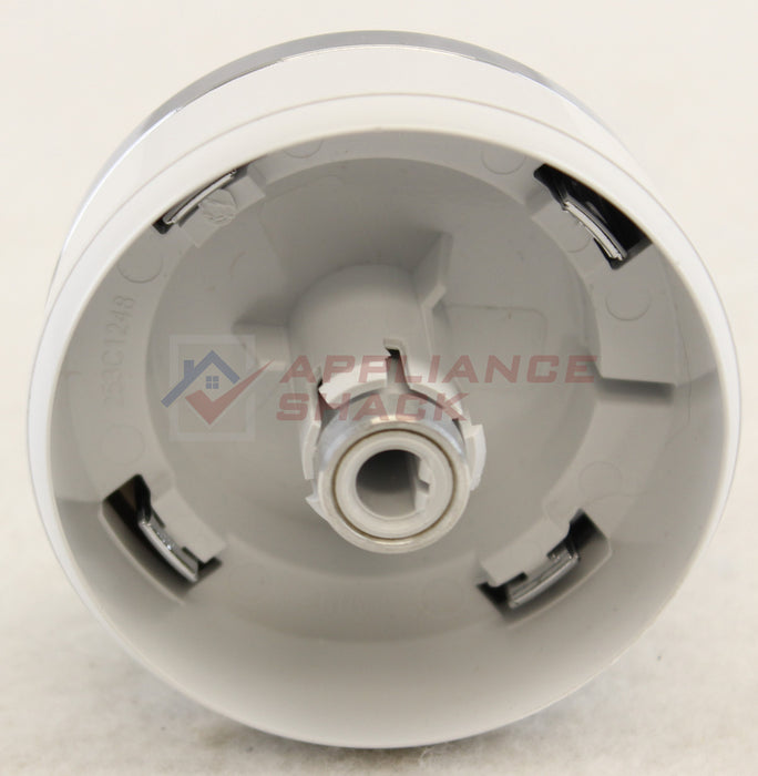 KNOB TIMER WH W/CHROME-TRIM DRYER (AS-0180431/WW02L00732)