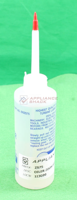 OILER ZOOM SPOUT 14"-EXTENDED 4oz (AS-0051930/ZS75)