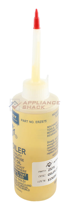 OILER ZOOM SPOUT 14"-EXTENDED 4oz (AS-0051930/ZS75)