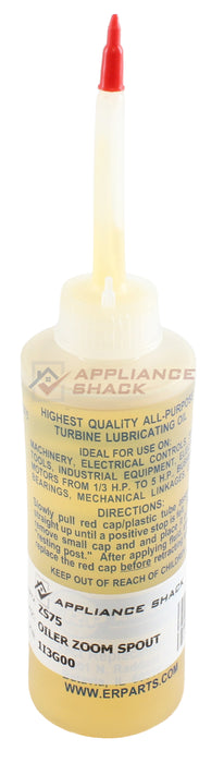 OILER ZOOM SPOUT 14"-EXTENDED 4oz (AS-0051930/ZS75)